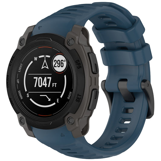 Remen Techsuit W076 za Garmin Instinct E 40mm, Tamnoplav