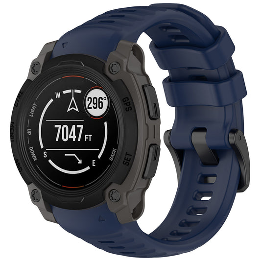 Techsuit W076 remen za Garmin Instinct E 45mm, Tamnoplava