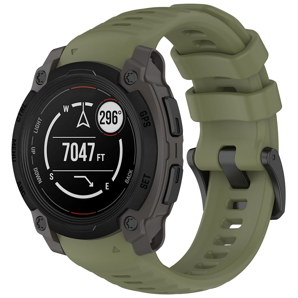 Remen Techsuit W076 za Garmin Instinct E 45mm, Zelen