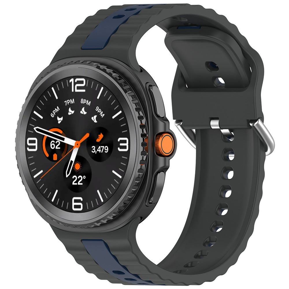 Remen Techsuit W078 za Samsung Galaxy Watch8 / Watch8 Classic Series, Siva