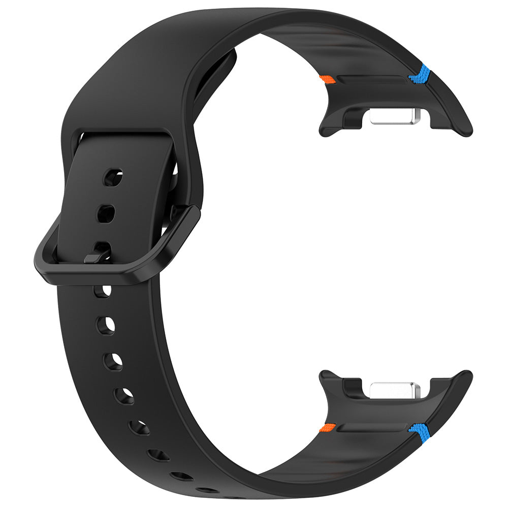 Remen Techsuit W079 za Samsung Galaxy Watch8 / Watch8 Classic Series, Crni