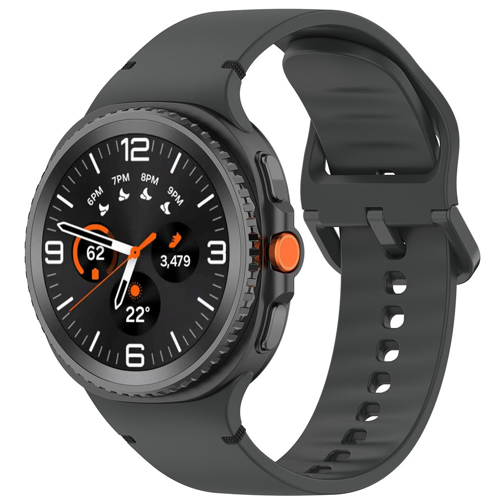 Remen Techsuit W079 za Samsung Galaxy Watch8 / Watch8 Classic Series, Grafit Crni