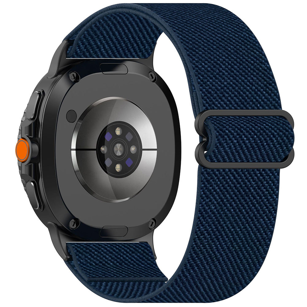 Remen Techsuit W080 za Samsung Galaxy Watch 8 Classic / Watch8 44mm / Watch 8 40mm, Tamnoplava