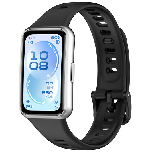 Remen Techsuit W081 za Huawei Band 11 / 11 Pro, Crni