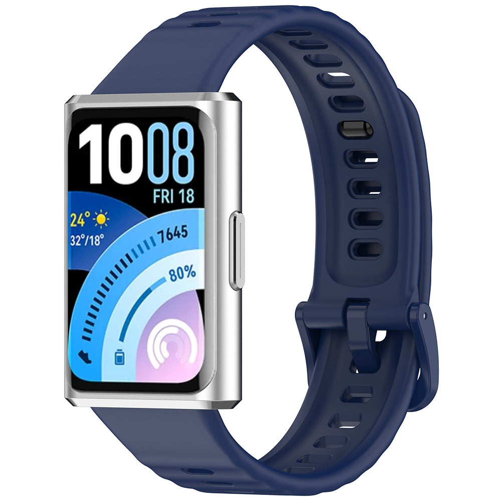 Techsuit remen W082 za Huawei Band 11 / 11 Pro, Tamnoplava
