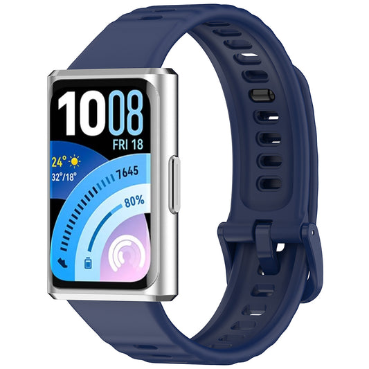 Techsuit remen W082 za Huawei Band 11 / 11 Pro, Tamnoplava