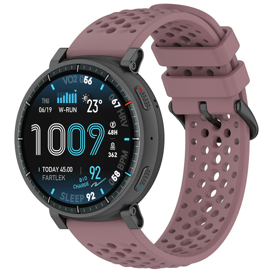 Techsuit W083 remen za Amazfit Watch / Samsung Watch Series, 22mm, Ljubičasti