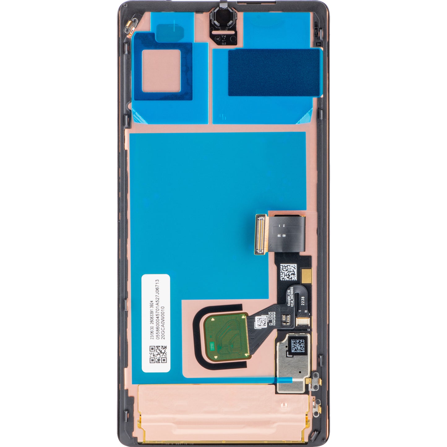 Zaslon s dodirnim ekranom Google Pixel 7 Pro, Servisni paket G949-00290-01