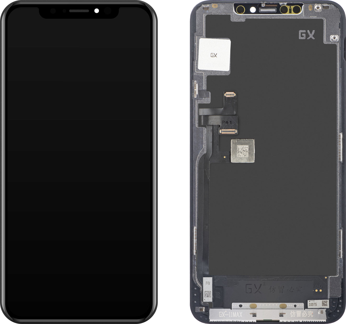 Display s Touchscreenom GX za Apple iPhone 11 Pro Max, s Okvirom, OLED Verzija, Crni