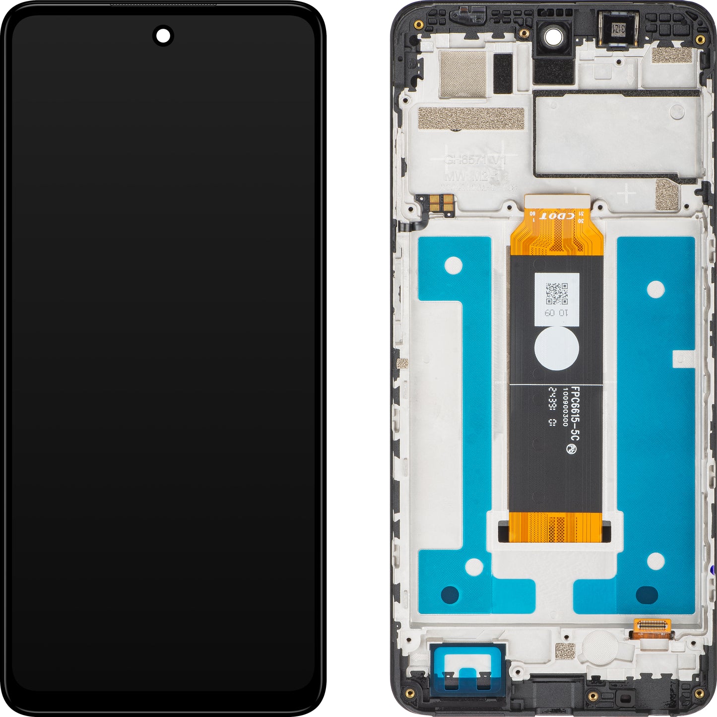 Display s Touchscreenom HMD Pulse+ / Pulse Pro / Pulse, s Okvirom, Crni, Service Pack 286940623