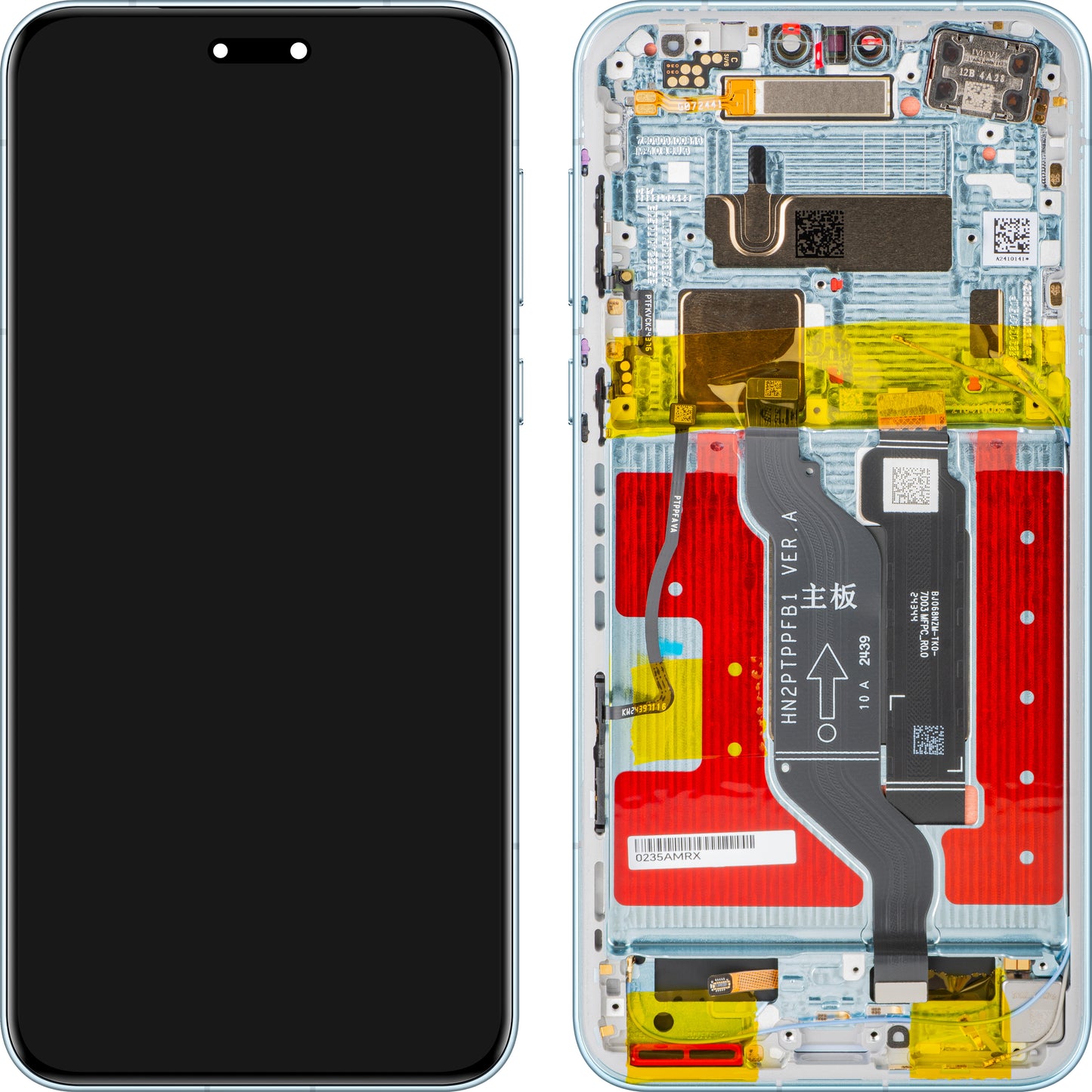 Display s Touchscreenom Honor Magic7 Pro, s Okvirom, Plava (Breeze Blue), Service Pack 0235AMRX