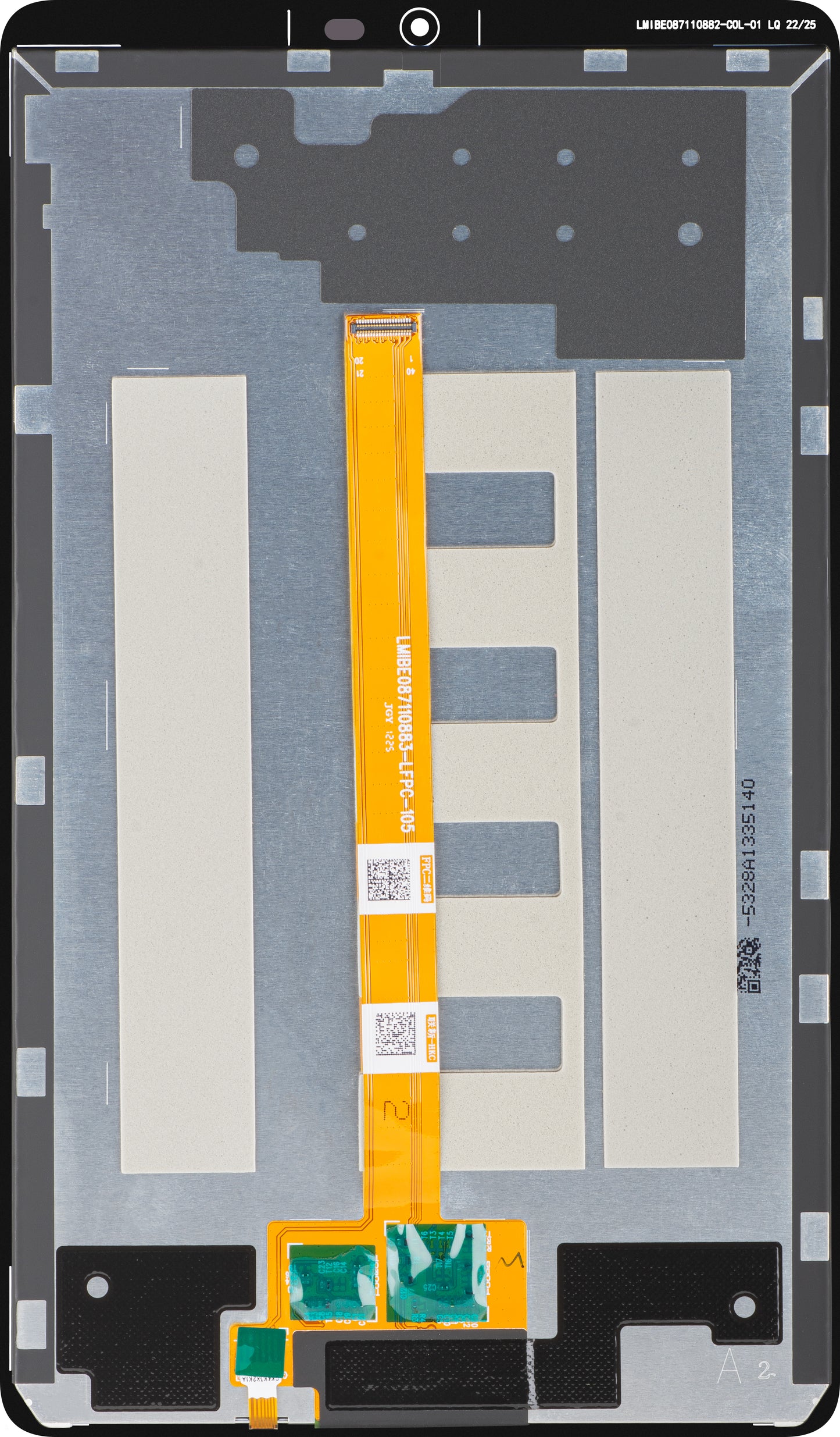 Display s Touchscreenom Huawei MatePad 11.5 S (2025), s Okvirom, Crni, Service Pack 97060XQL