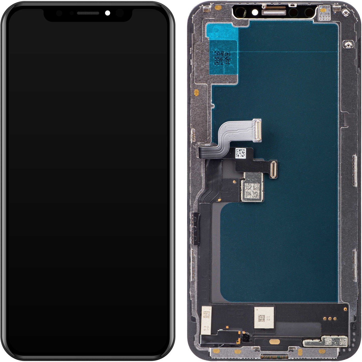 Display s Touchscreenom JK za Apple iPhone XS, s Okvirom, LCD In-Cell Verzija, Crni