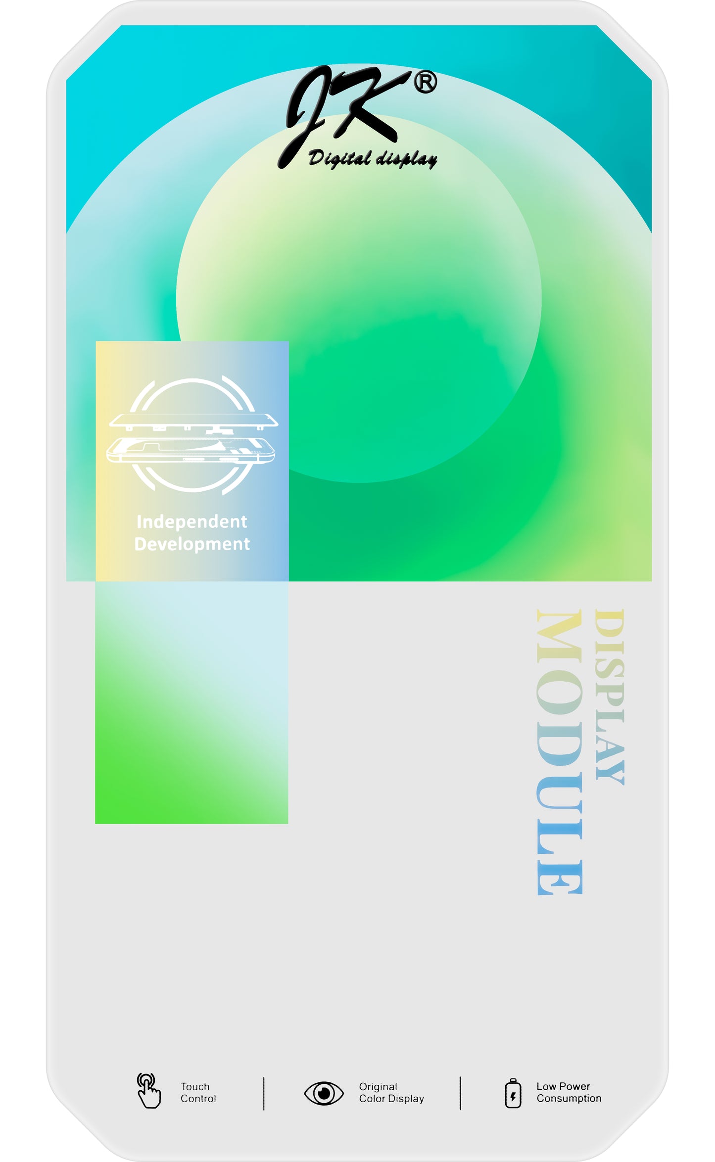 Zaslon s dodirnim zaslonom JK za Apple iPhone 13 Pro Max, s okvirom, LCD In-Cell IC Movable verzija, Crna