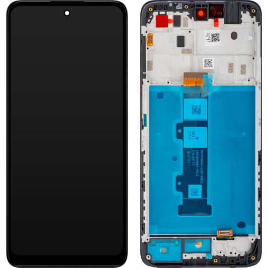 Zaslon s dodirnim ekranom Motorola Moto G22, s okvirom, crni, Service Pack 5D68C20423