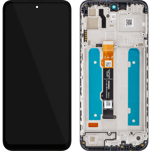 Zaslon s dodirnim ekranom Motorola Moto G41, s okvirom, crni, Service Pack 5D68C19764