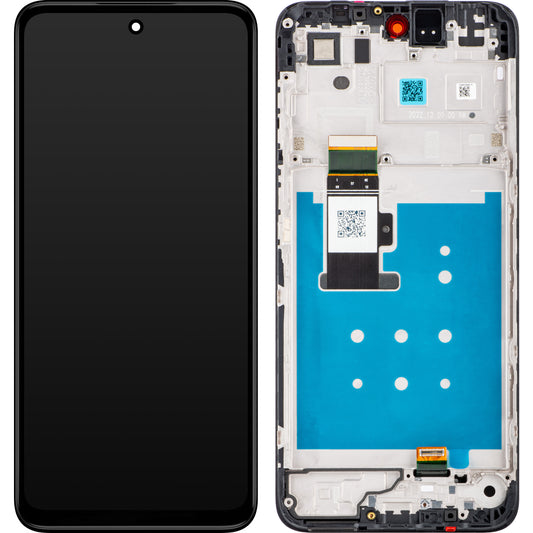 Display s dodirnim zaslonom Motorola Moto G23, s okvirom, crni, Service Pack 5D68C22092