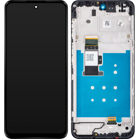 Zaslon s dodirnim ekranom Motorola Moto G13, s okvirom, crni (Matte Charcoal), servisni paket 5D68C22318