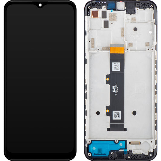 Zaslon s dodirnim ekranom Motorola Moto G30, s okvirom, crni, paket za servis 5D68C18187