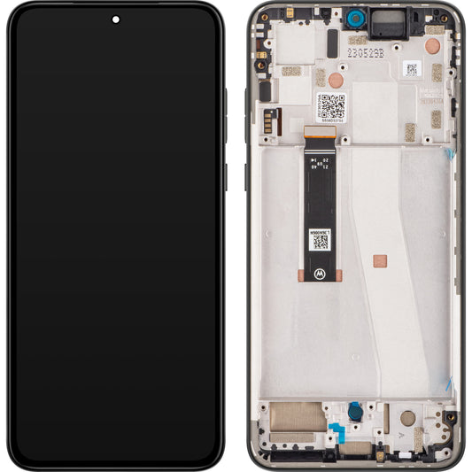 Zaslon s dodirnim ekranom Motorola Edge 30 Neo, s okvirom, crni (Black Onyx), servisni paket 5D68C21403