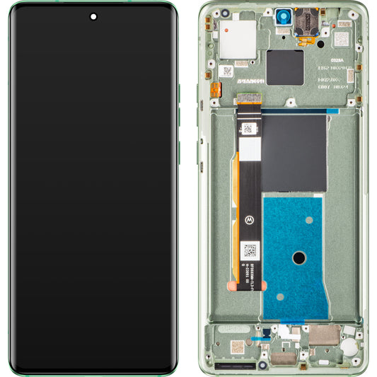Zaslon s dodirnim ekranom Motorola Edge 40, s okvirom, Zelena (Nebula Green), Servisni paket 5D68C22672