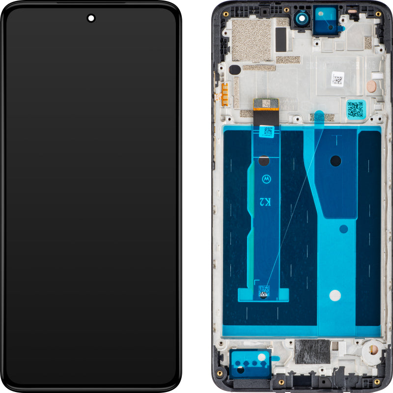 Zaslon s dodirnim zaslonom Motorola Moto G84, s okvirom, crni, Swap 5D68C23231