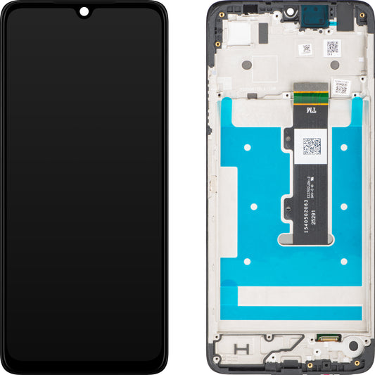 Display s Touchscreenom Motorola Moto G06, s Okvirom, Crni, Service Pack 5D68C31263