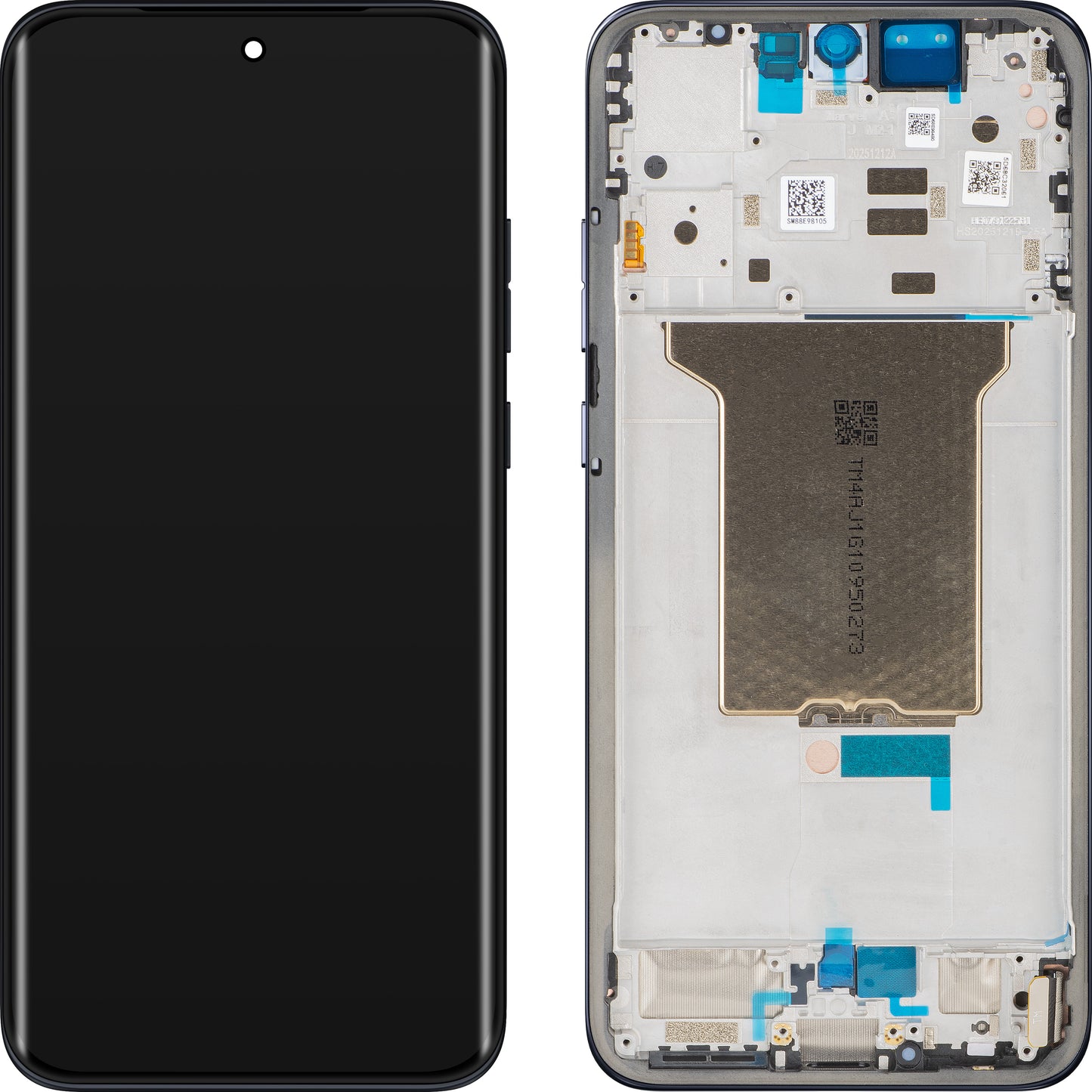 Display s Touchscreenom Motorola Edge 70 Fusion, s Okvirom, Mornar Plava (Pantone Silhouette), Service Pack 5D68C32061