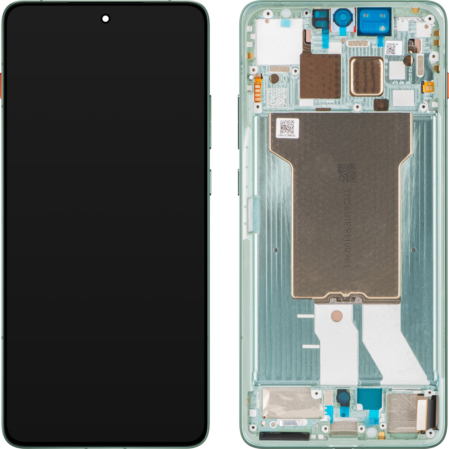 Display s Touchscreenom Motorola Edge 70, s Okvirom, Zeleni (Lily Pad), Service Pack 5D68C31542