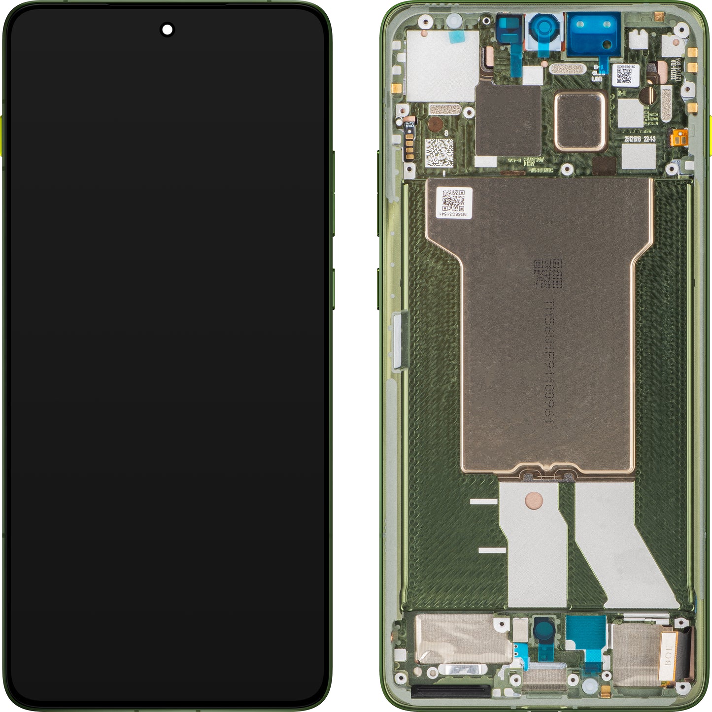 Display s Touchscreenom Motorola Edge 70, s Okvirom, Zelena (Bronze Green), Service Pack 5D68C31543