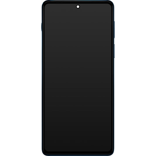 Zaslon s dodirnim ekranom Motorola Edge 20 Pro, s okvirom, mornarsko plava (Midnight Blue), servisni paket 5D68C19375