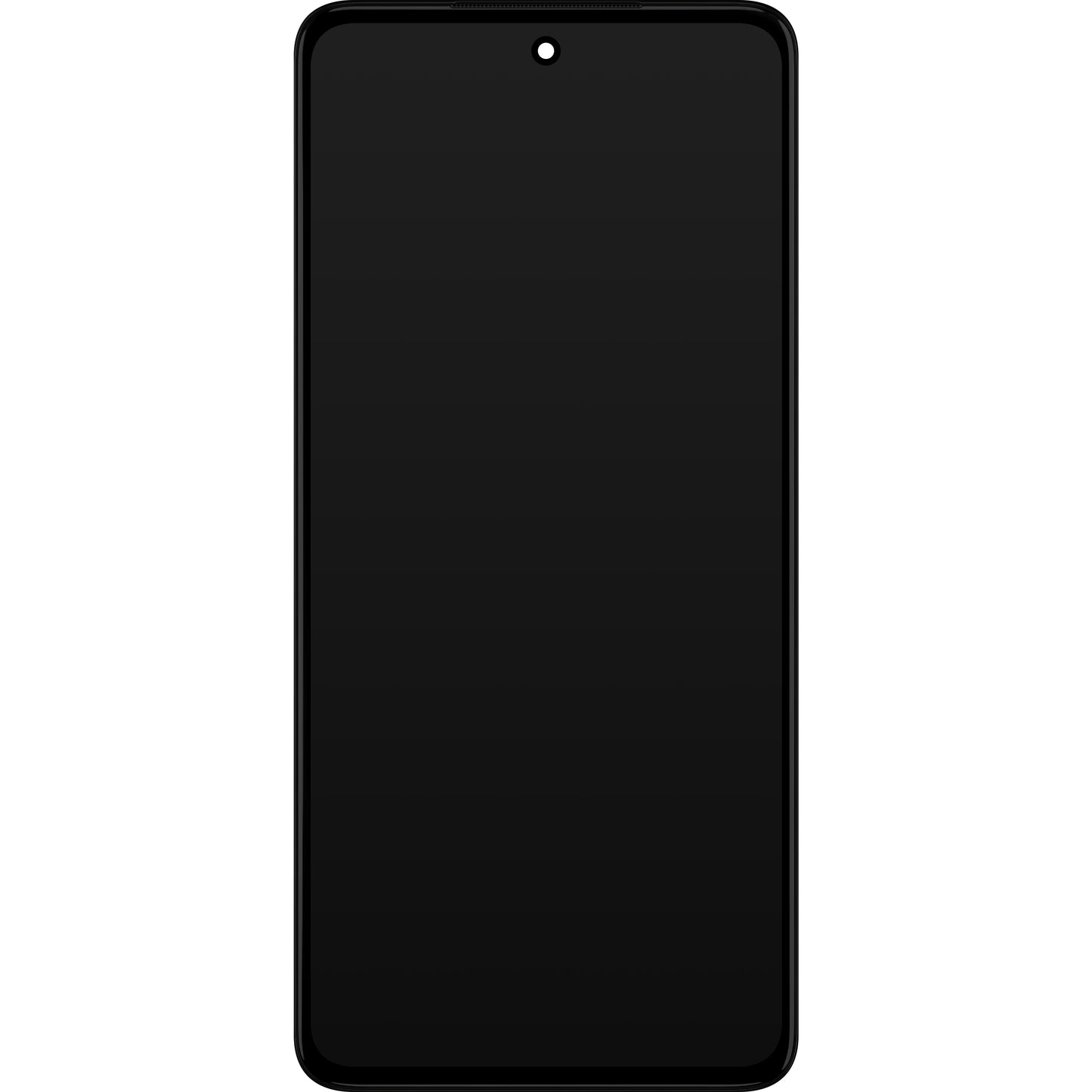 Zaslon s dodirnim ekranom Motorola Moto G52, s okvirom, crni, paket za servis 5D68C20495