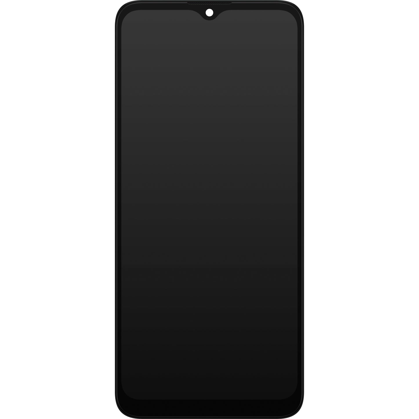 Zaslon s dodirnim ekranom Motorola Moto E7i Power / E7 Power, s okvirom, crni, paket za servis 5D68C18235