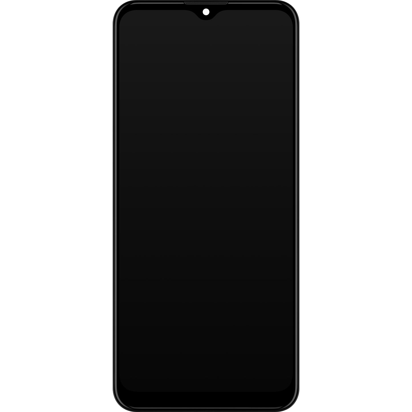 Zaslon s dodirnim ekranom Motorola Moto E7 Plus, s okvirom, crni, paket za servis 5D68C17416