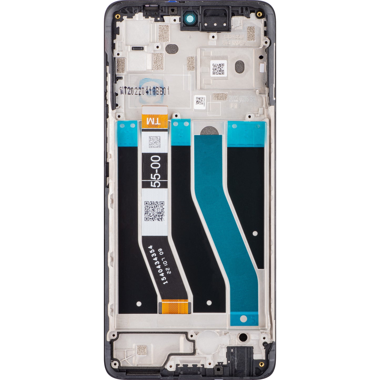 Display s dodirnim zaslonom Motorola Moto G62 5G, s okvirom, crni, Service Pack 5D68C20934