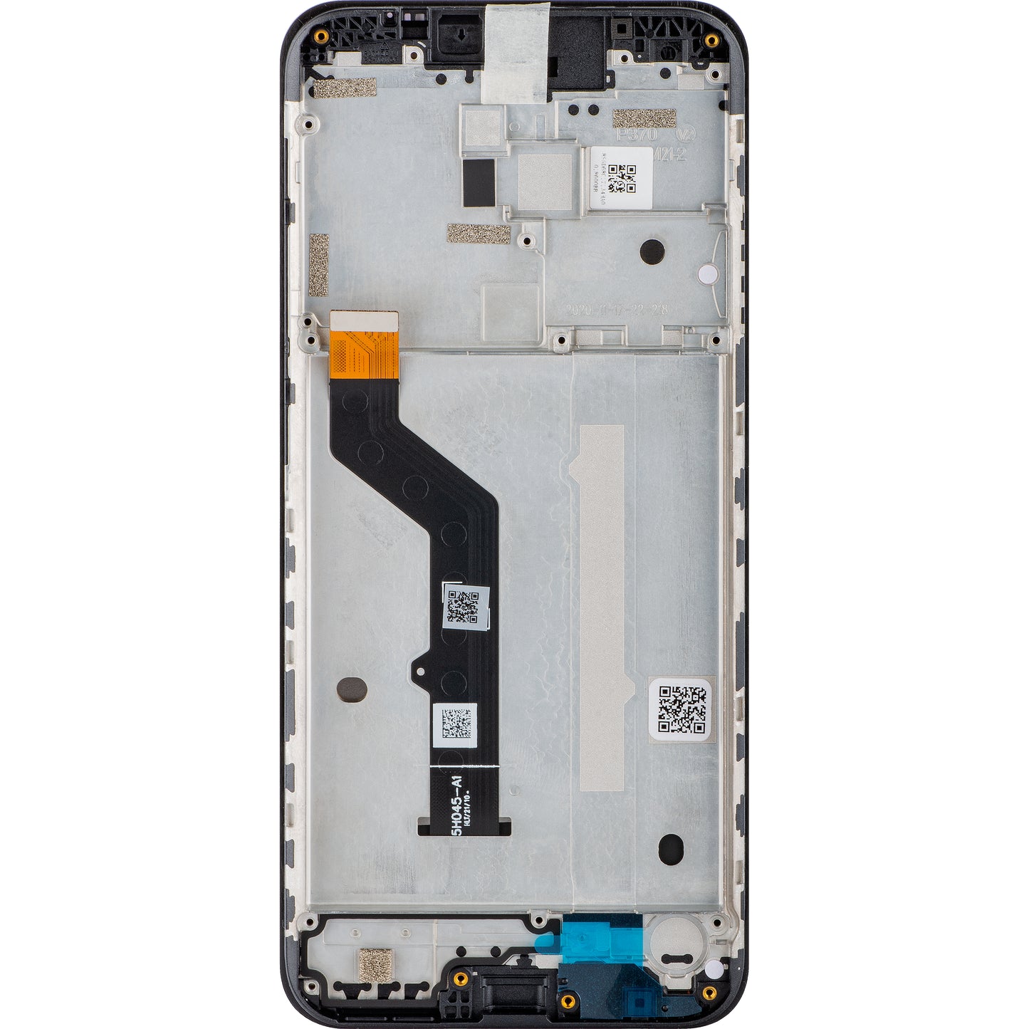Display s dodirnim zaslonom Motorola Moto G9 Play, s okvirom, crni, paket za servis 5D68C17397