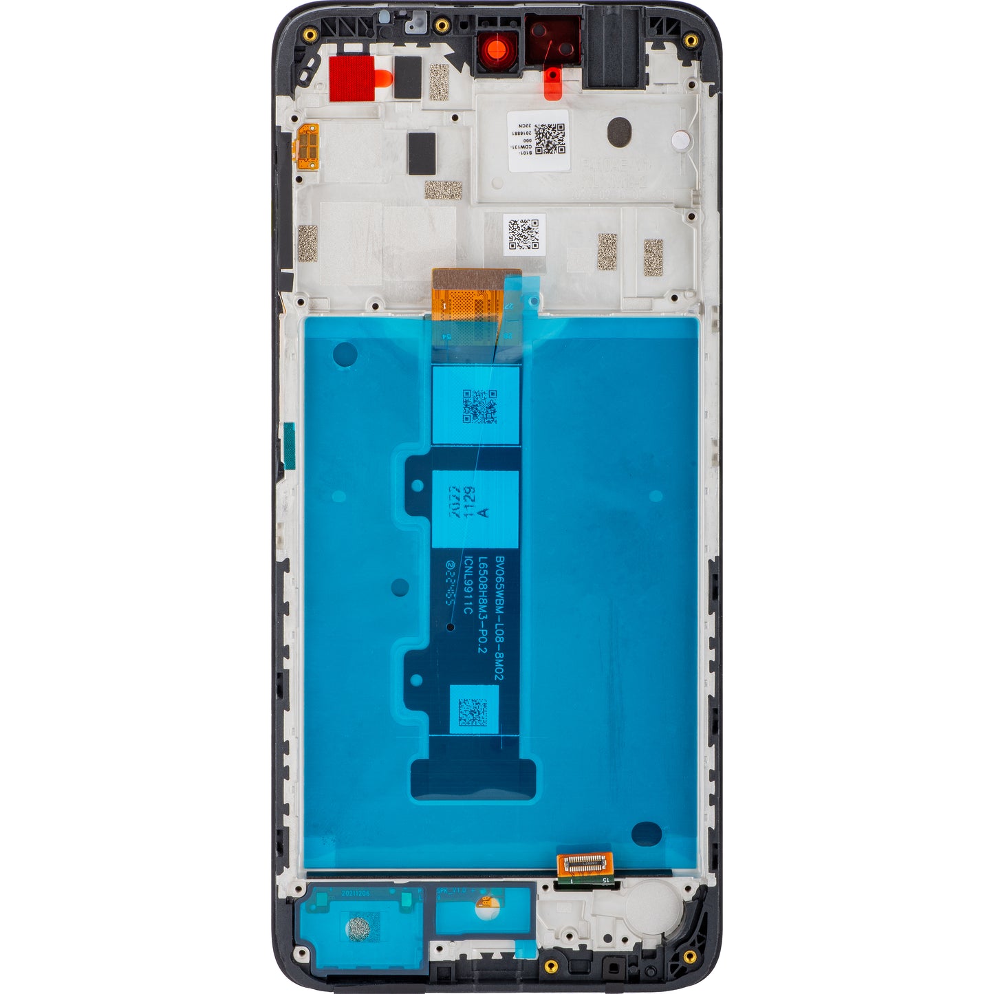 Zaslon s dodirnim ekranom Motorola Moto G22, s okvirom, crni, Service Pack 5D68C20423
