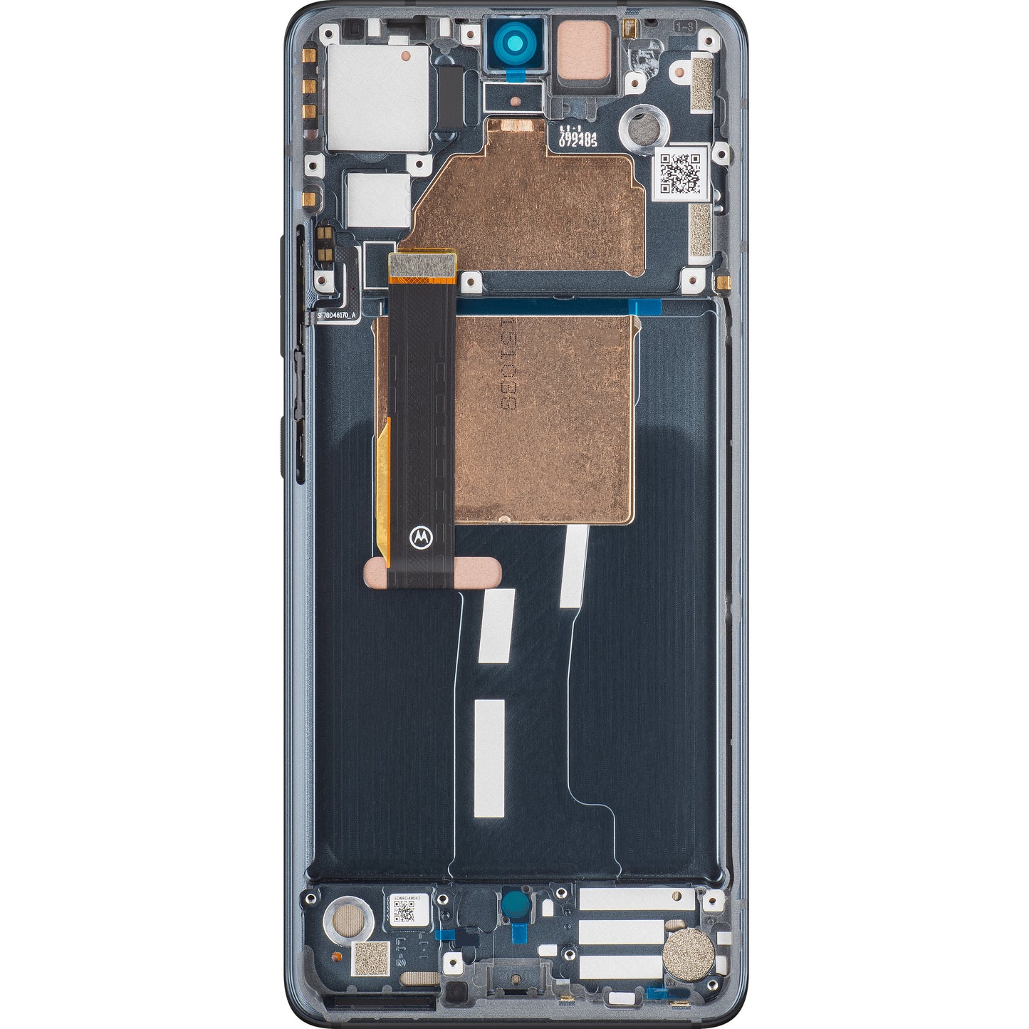 Zaslon s dodirnim ekranom Motorola Edge 30 Fusion, s okvirom, crni (Cosmic Grey), servisni paket 5D68C21527