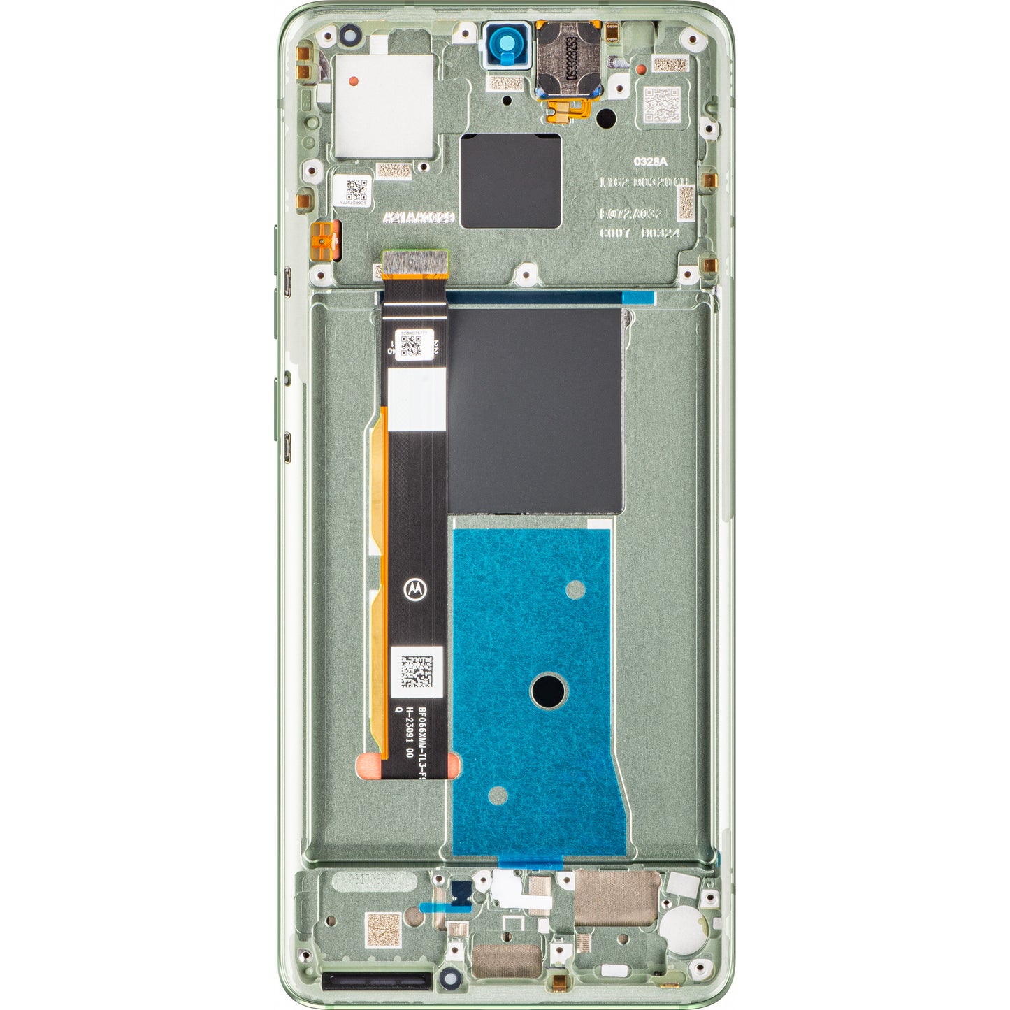 Zaslon s dodirnim ekranom Motorola Edge 40, s okvirom, Zelena (Nebula Green), Servisni paket 5D68C22672