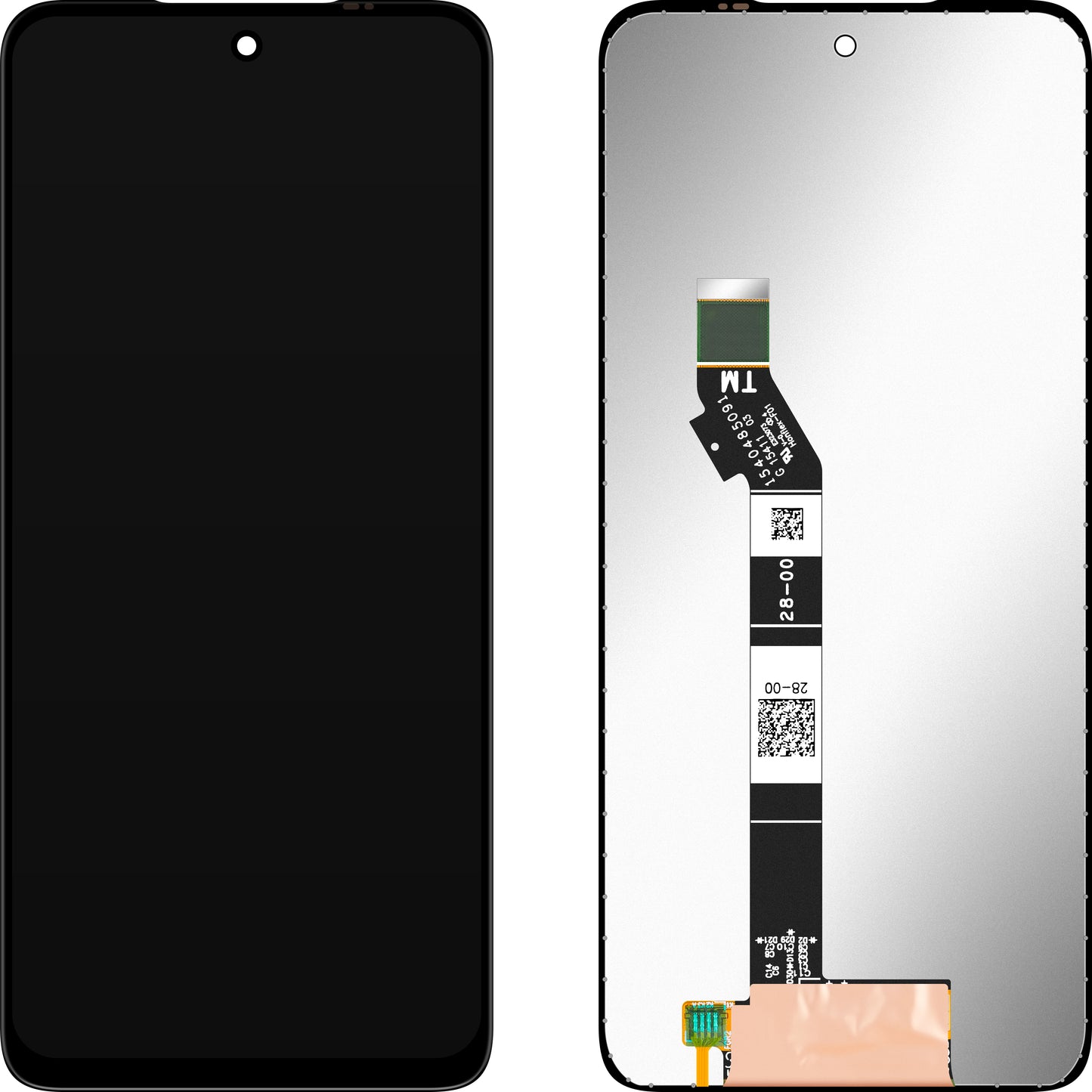 Display s Touchscreenom MP kompatibilan s Motorola Moto G15 / G15 Power