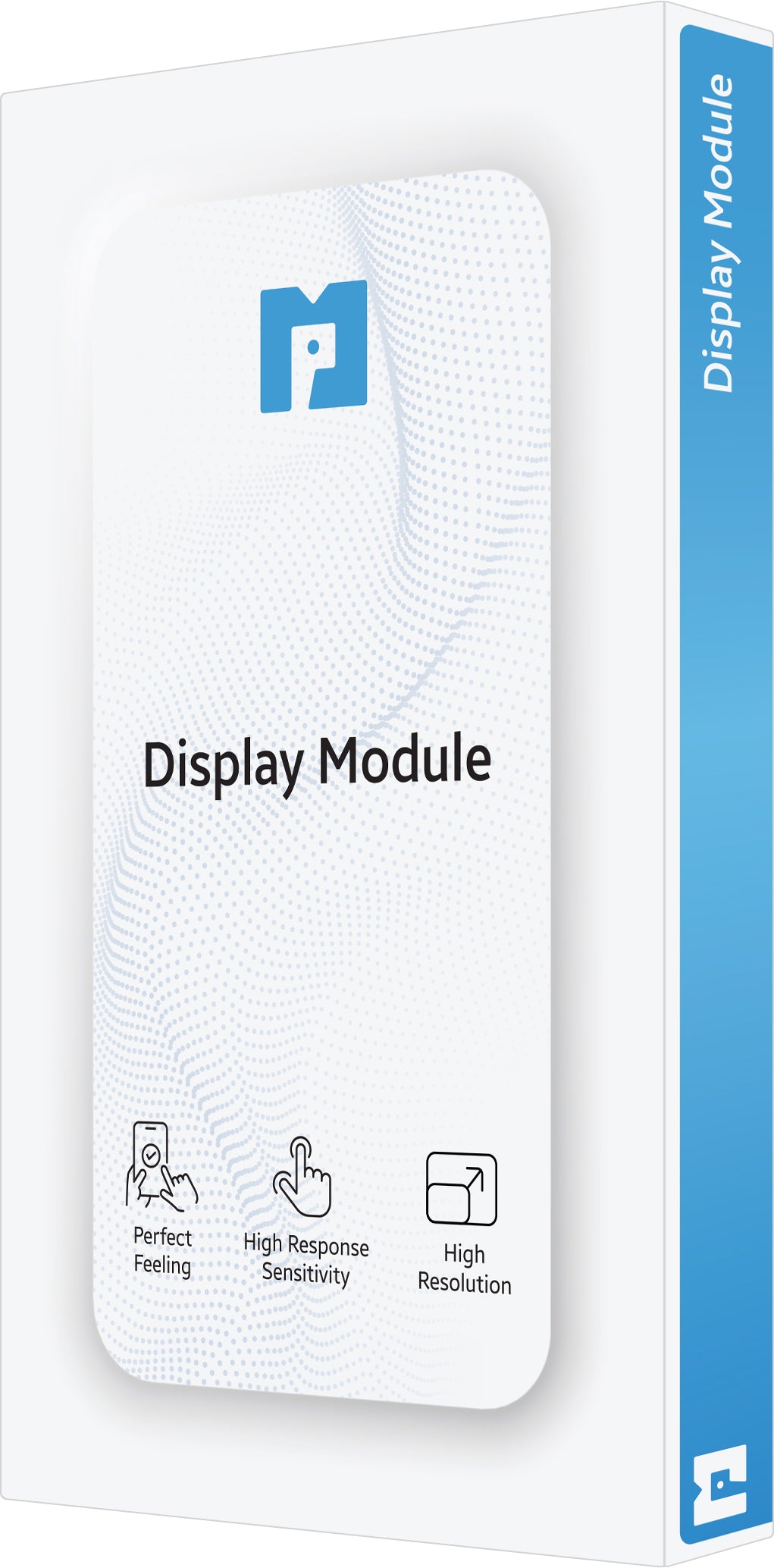 Zaslon s MP zaslonom osjetljivim na dodir kompatibilan s Apple iPhone 16, s okvirom, Premium Soft OLED FHD dijagnostička verzija, crna