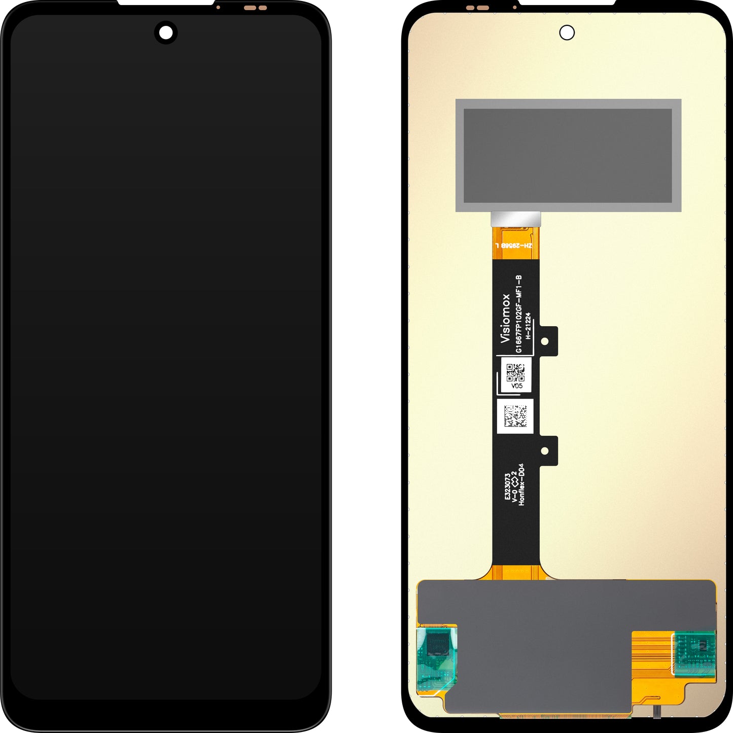 Display s dodirnim zaslonom MP kompatibilan s Motorola Edge 20 Fusion / Edge 20 Lite