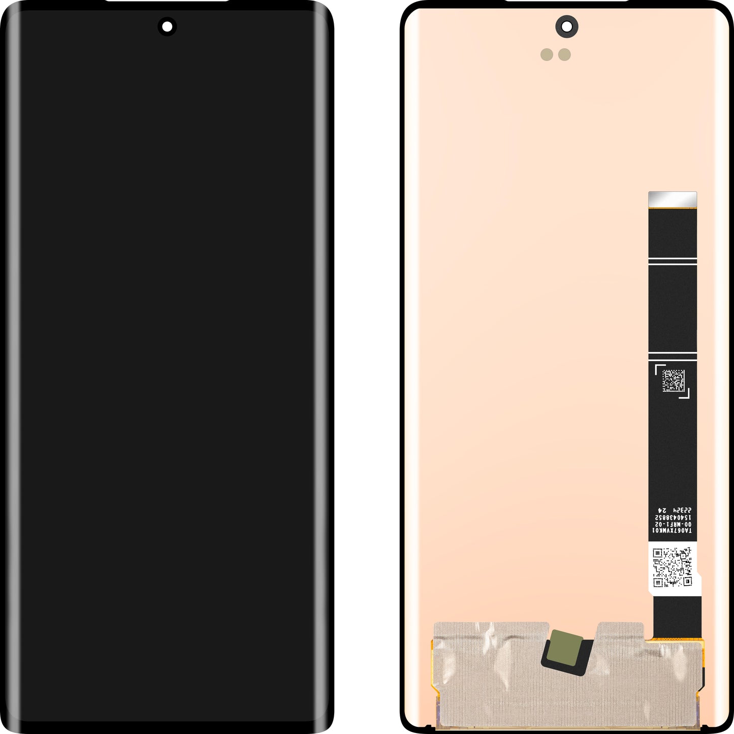 Display s dodirnim zaslonom MP kompatibilan s Motorola Edge 30 Ultra, OLED verzija