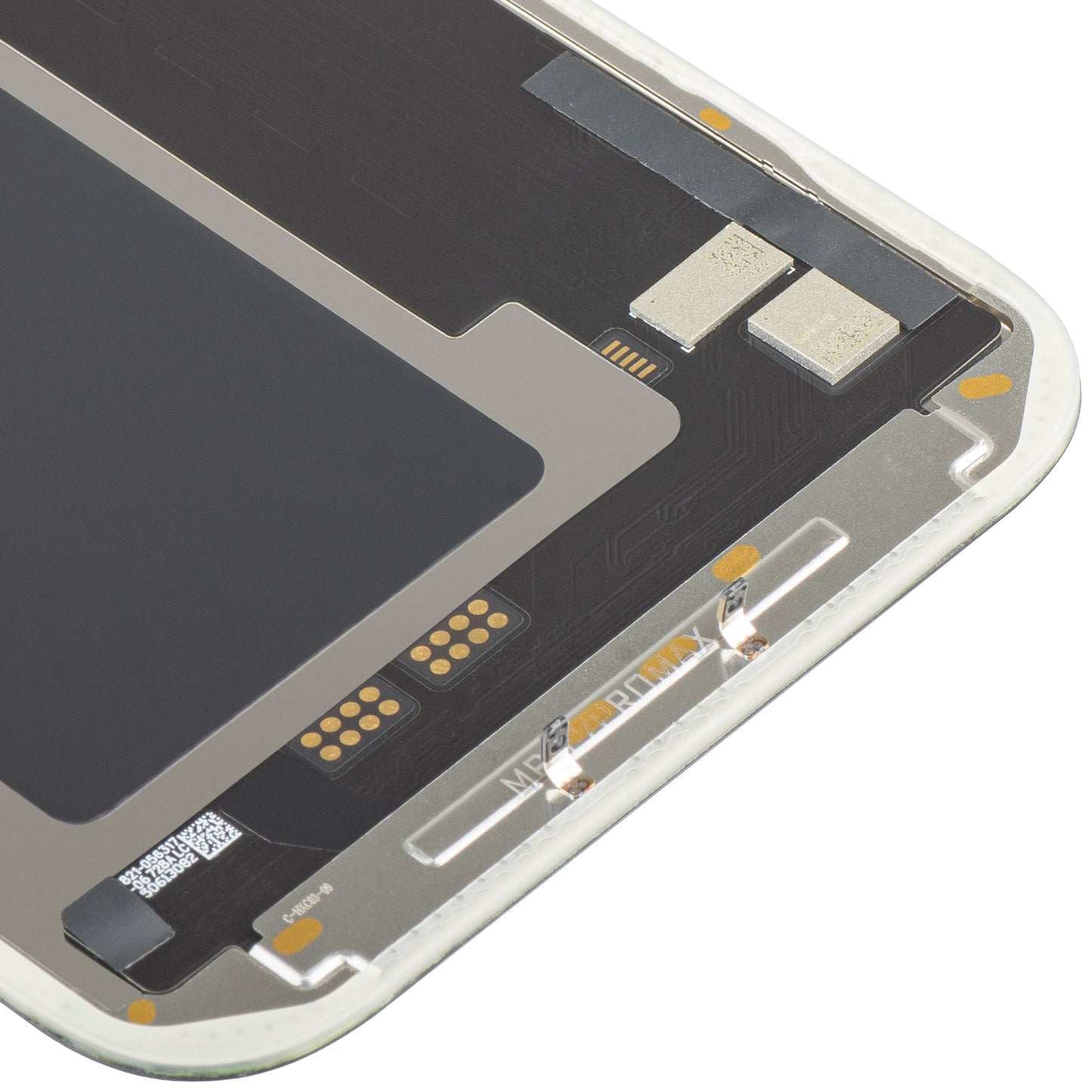 Zaslon s MP zaslonom osjetljivim na dodir kompatibilan s Apple iPhone 17 Pro Max, s okvirom, Soft OLED FHD 120Hz IC Movable verzija, crna