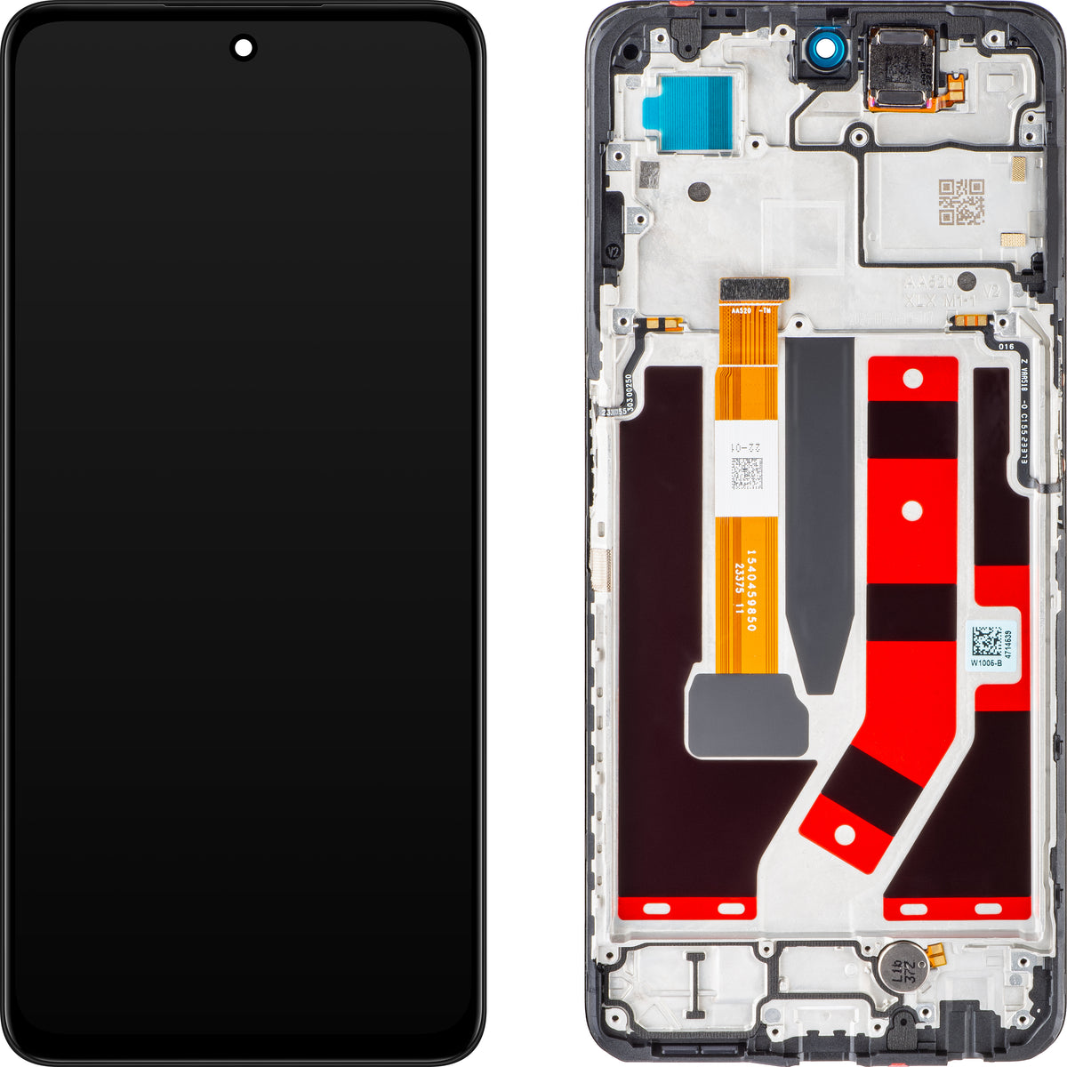 Display s Touchscreenom OnePlus Nord CE 3 Lite / Nord N30, s okvirom, Siva (Chromatic Gray), Service Pack 1001100068