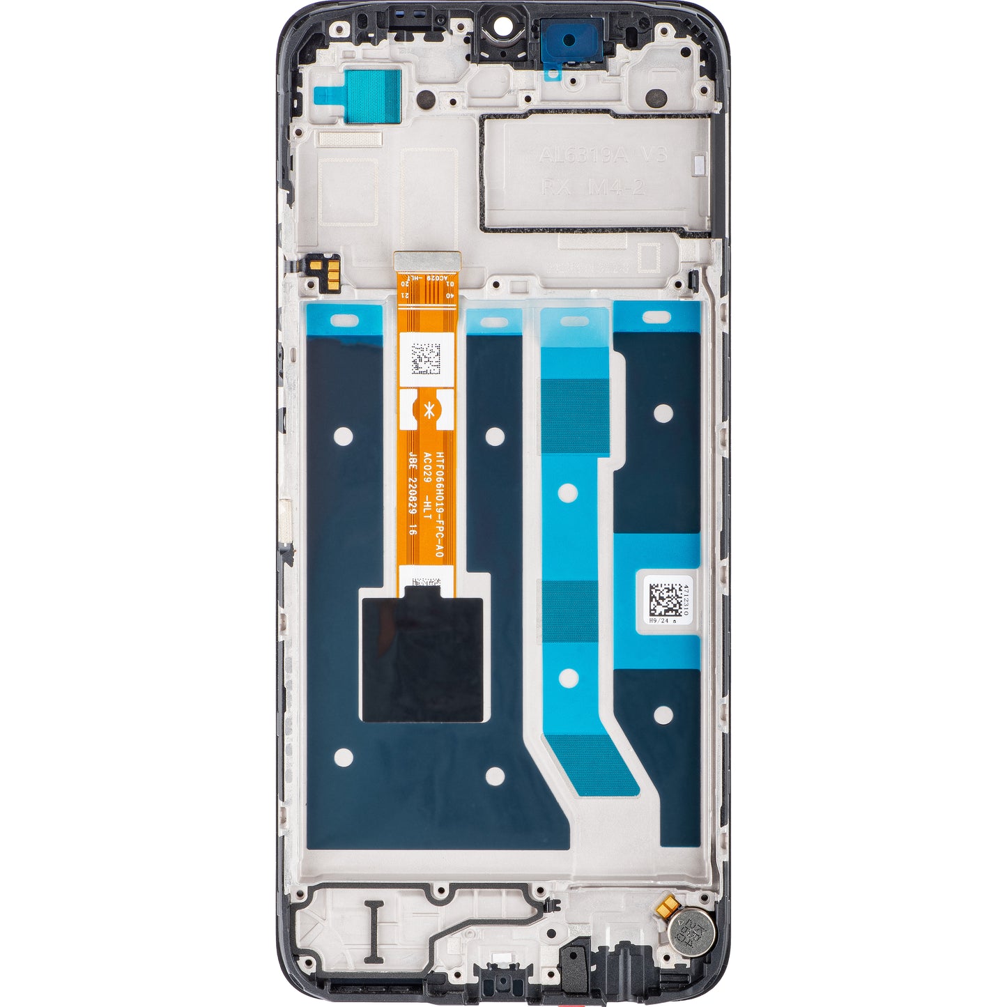 Display s dodirnim zaslonom Oppo A17, s okvirom, crni, Service Pack 4130358