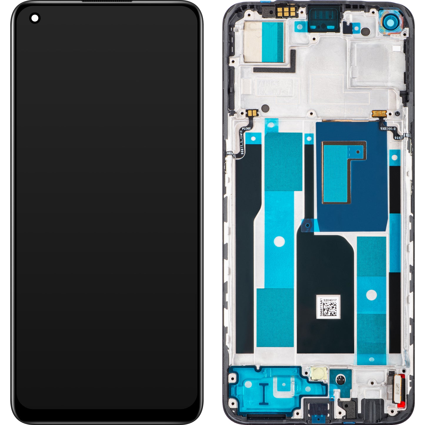 Display s Touchscreenom Realme 9 Pro+, s Okvirom, Crni, Service Pack 4909496