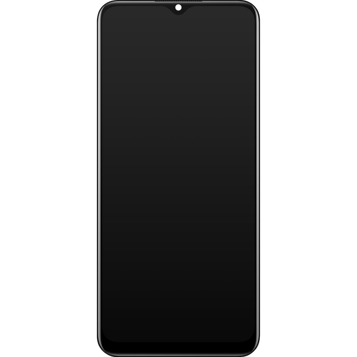 Display s dodirnim zaslonom Realme C21Y, s okvirom, crni, paket za servis 4908747