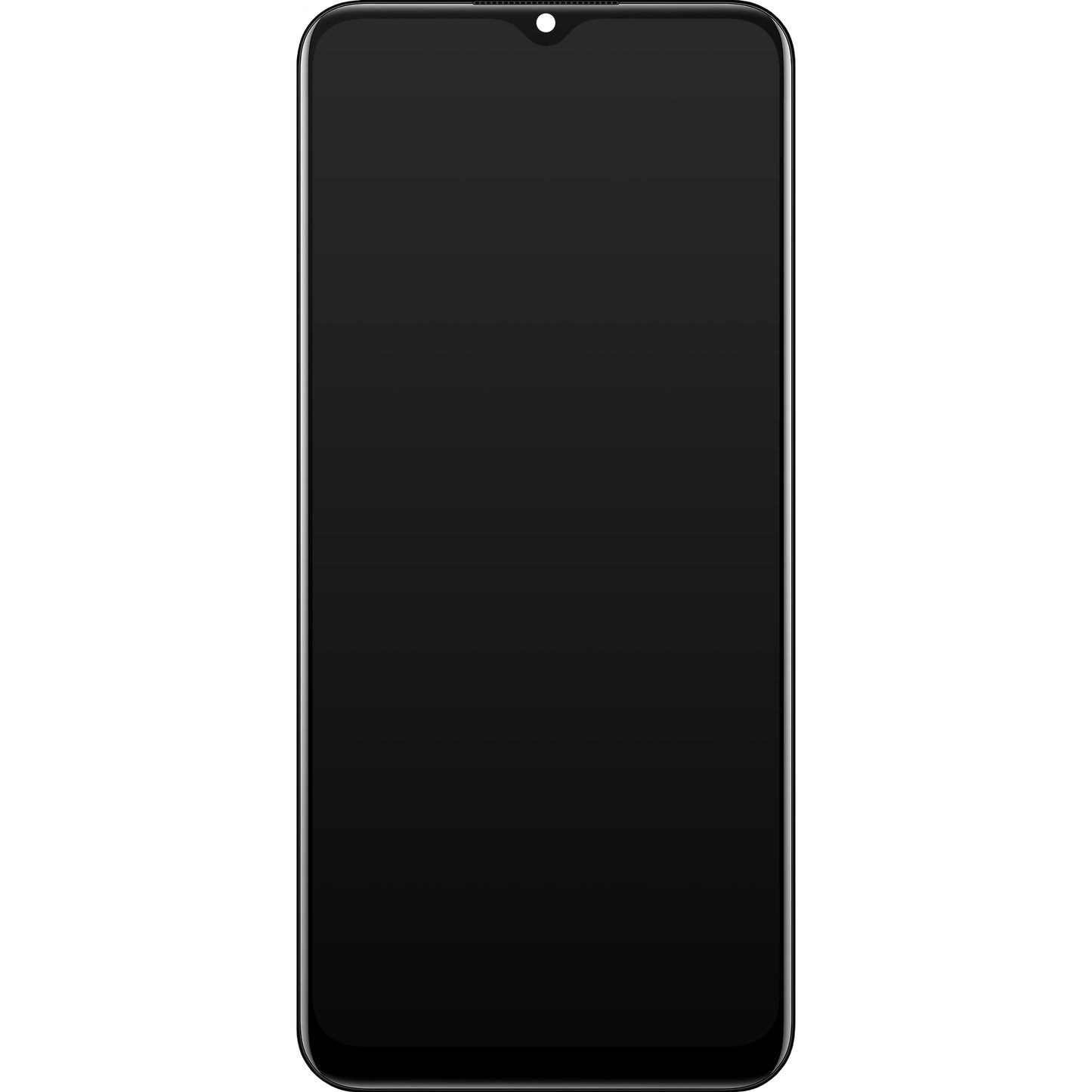 Display s dodirnim zaslonom Realme C25Y, s okvirom, crni, servisni paket 4908854