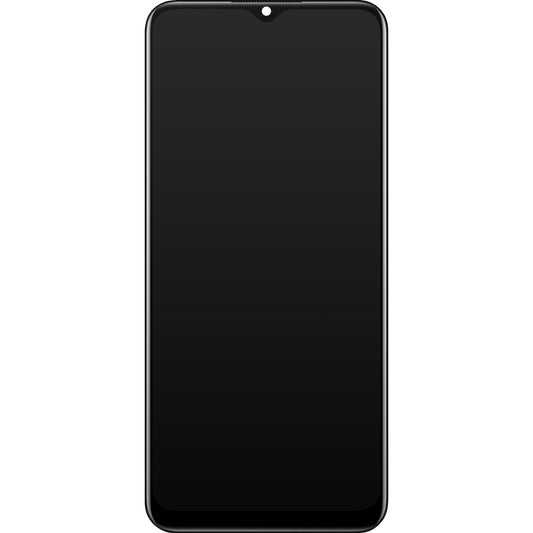 Display s dodirnim zaslonom Realme C25Y, s okvirom, crni, servisni paket 4908854